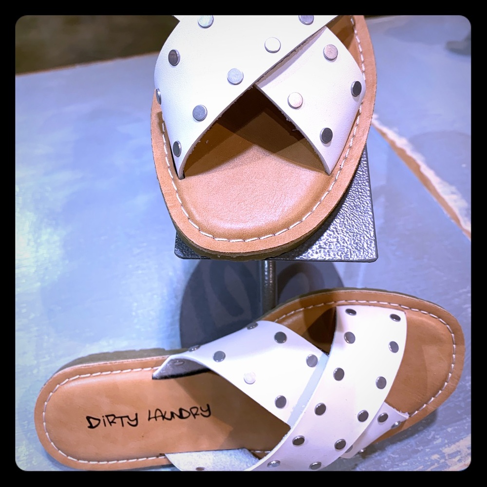 Dirty Laundry X-Strap Stud Slide